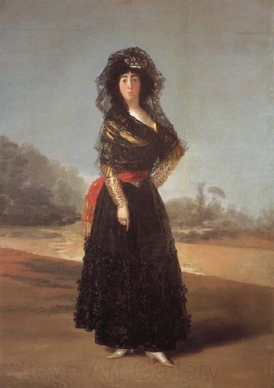 Francisco Goya Duchess of Alba Spain oil painting art